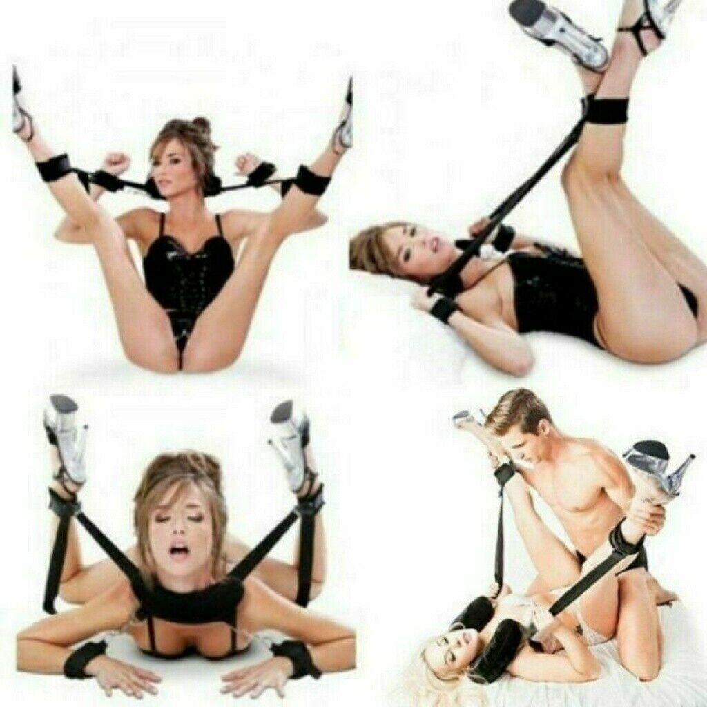 Under Bed Bondage Restraint System BDSM Fetish Wrist Ankle Straps